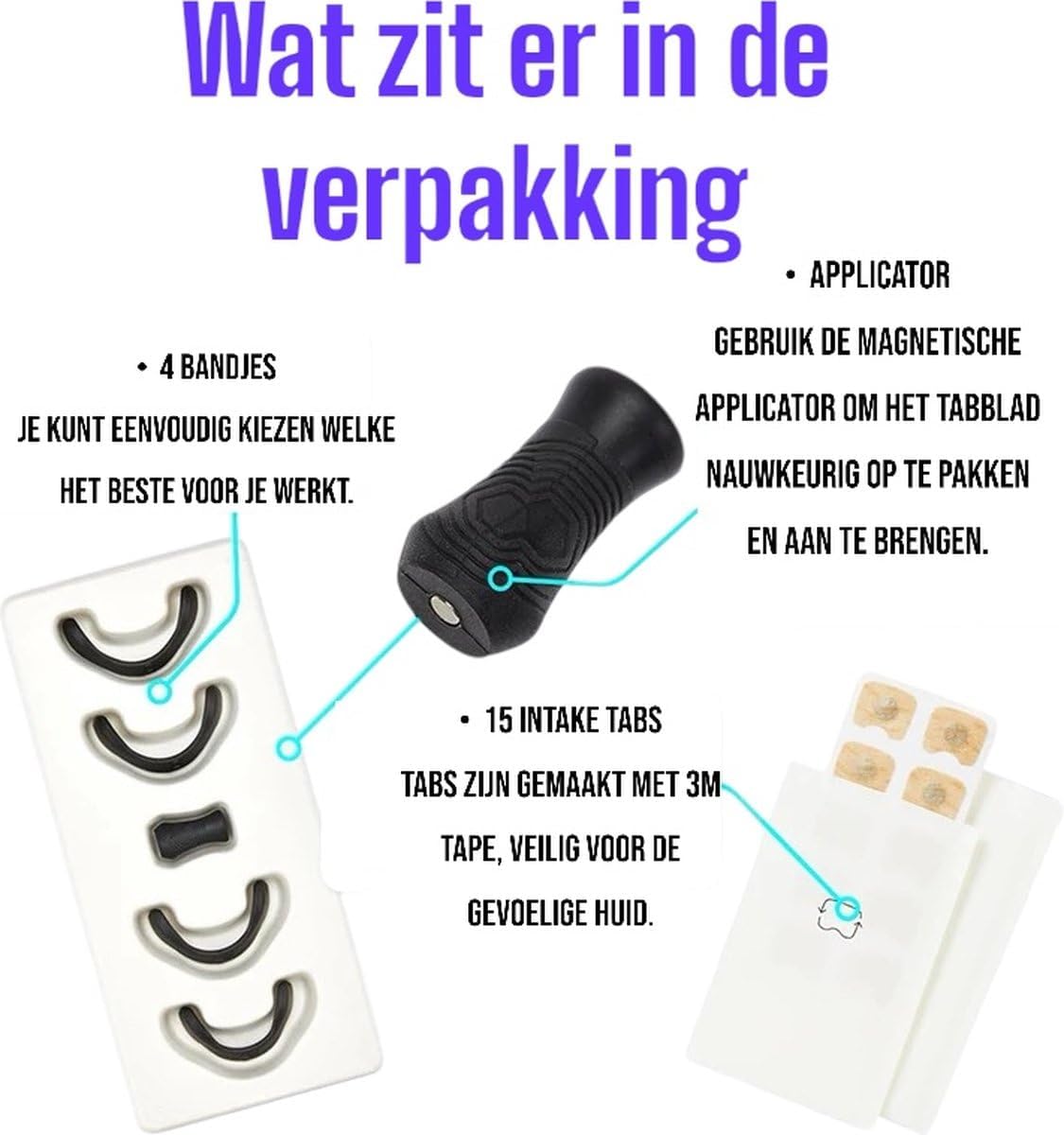 Anti-Snurk Neuskit voor Sporters
