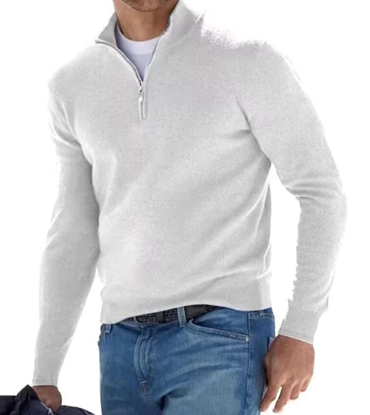 The Milano Half Zip Sweater