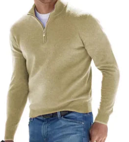 The Milano Half Zip Sweater