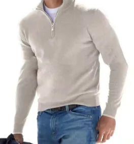 The Milano Half Zip Sweater