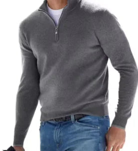 The Milano Half Zip Sweater